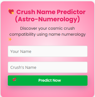 Crush Name Calculator