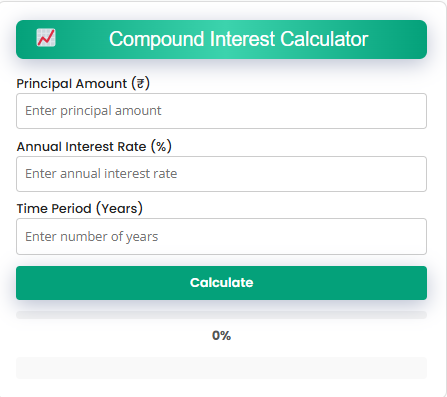 Compound Interest Calculator