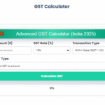 Advance GST Calculator