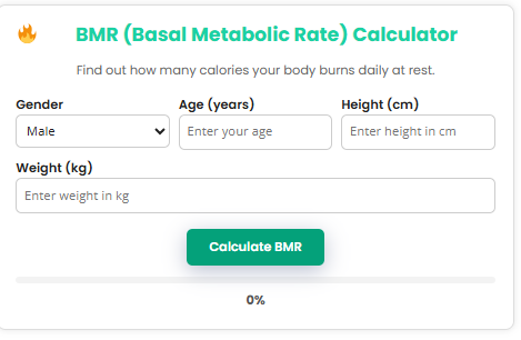 BMR Calculator