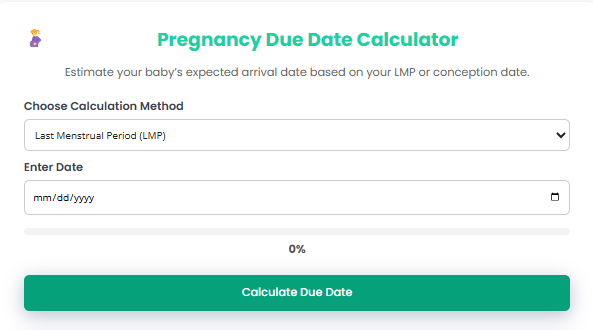 Pregnancy Due Date Calculator