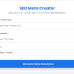 SEO Meta Description Maker